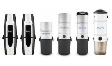 Centr&aacute;ln&iacute; vysavač SmartVac s modern&iacute; technologi&iacute; pro efektivn&iacute; či&scaron;těn&iacute; dom&aacute;cnost&iacute;.
