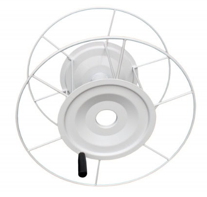 Hadicový naviják na zavěšení a uskladnění zahradní hadice.