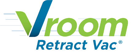 Vroom Retract Vac® - Výkonný vysavač s automatickým navíjením kabelu.